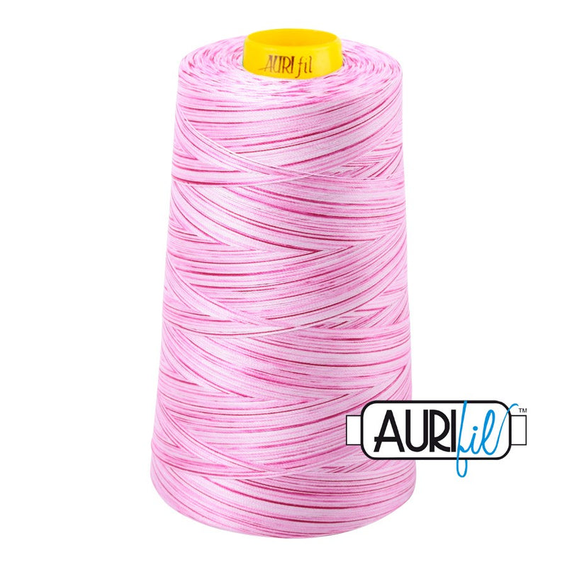 Mako Cotton 3-ply Longarm Thead 40wt 3280yds Pink Taffy
