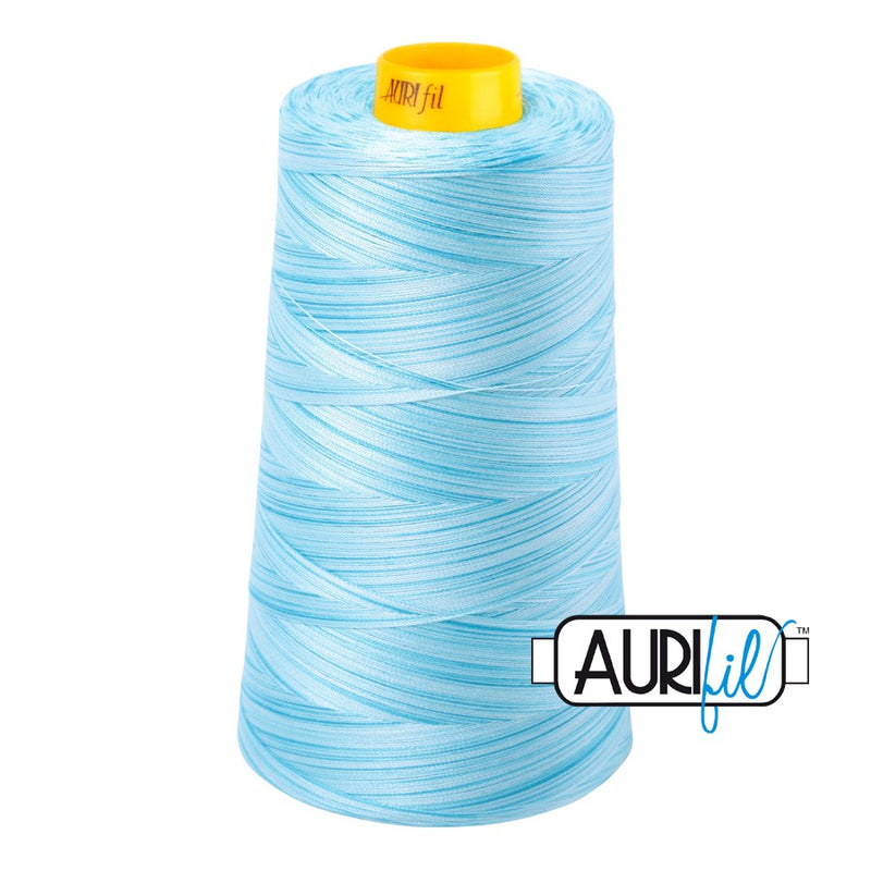 Mako Cotton 3-ply Longarm Thead 40wt 3280yds Baby Blue Eyes