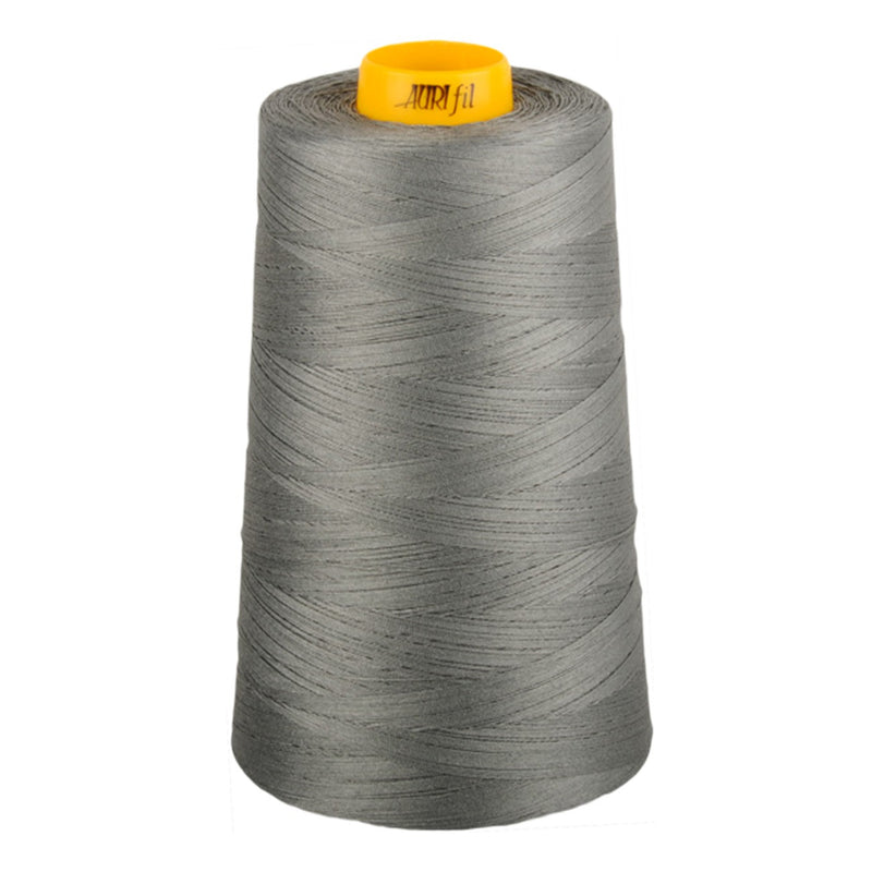 Mako Cotton 3-ply Longarm Thread 40wt 3280yds Grey Smoke