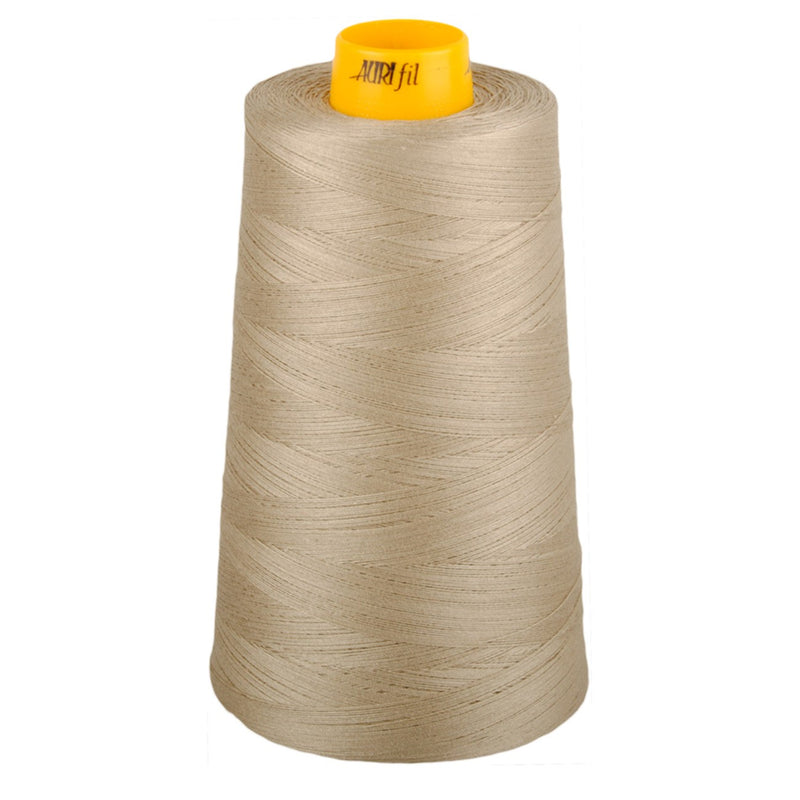 Mako Cotton 3-ply Longarm Thread 40wt 3280yds Rope Beige