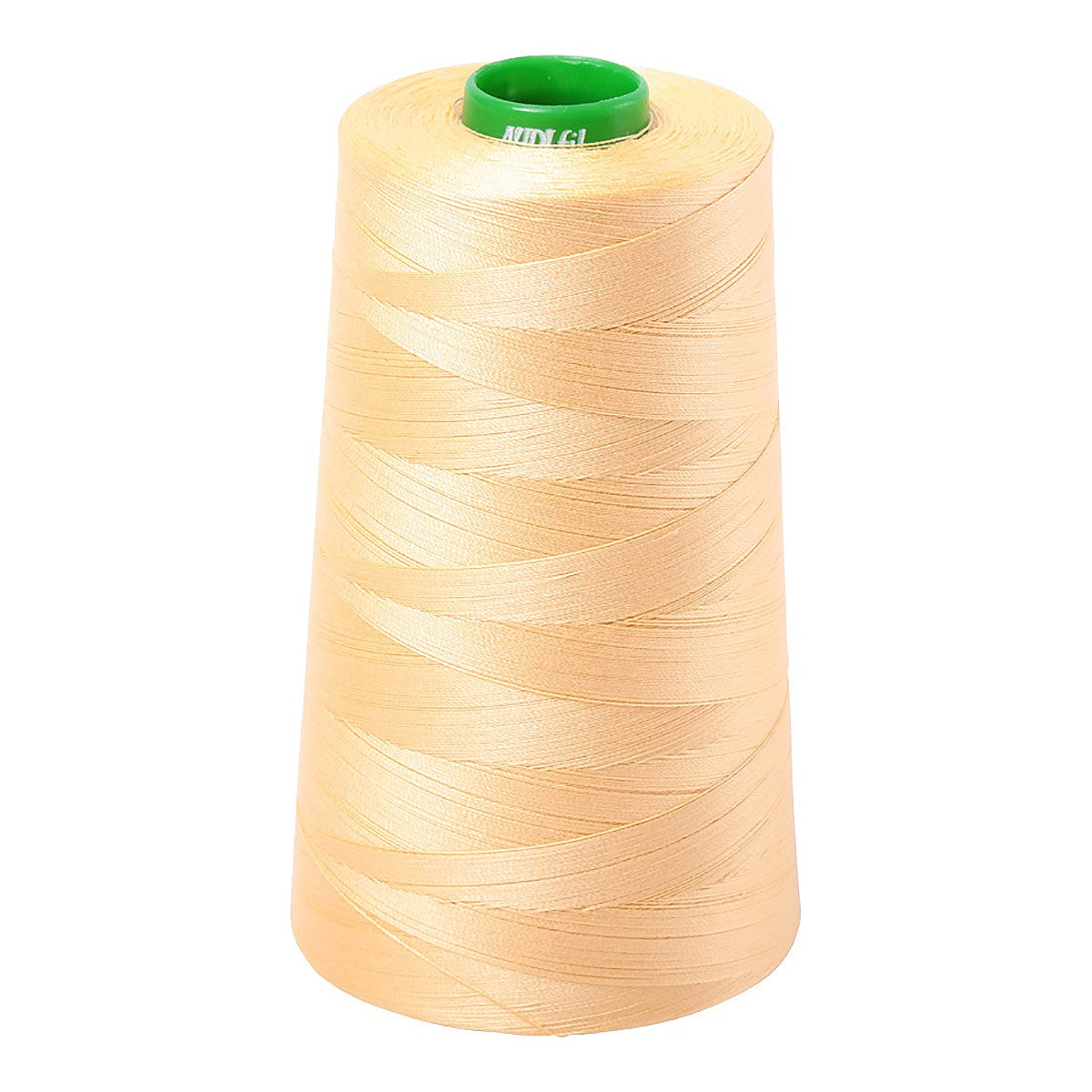 Mako Cotton Embroidery Thread 40wt 5140yds Medium Butter