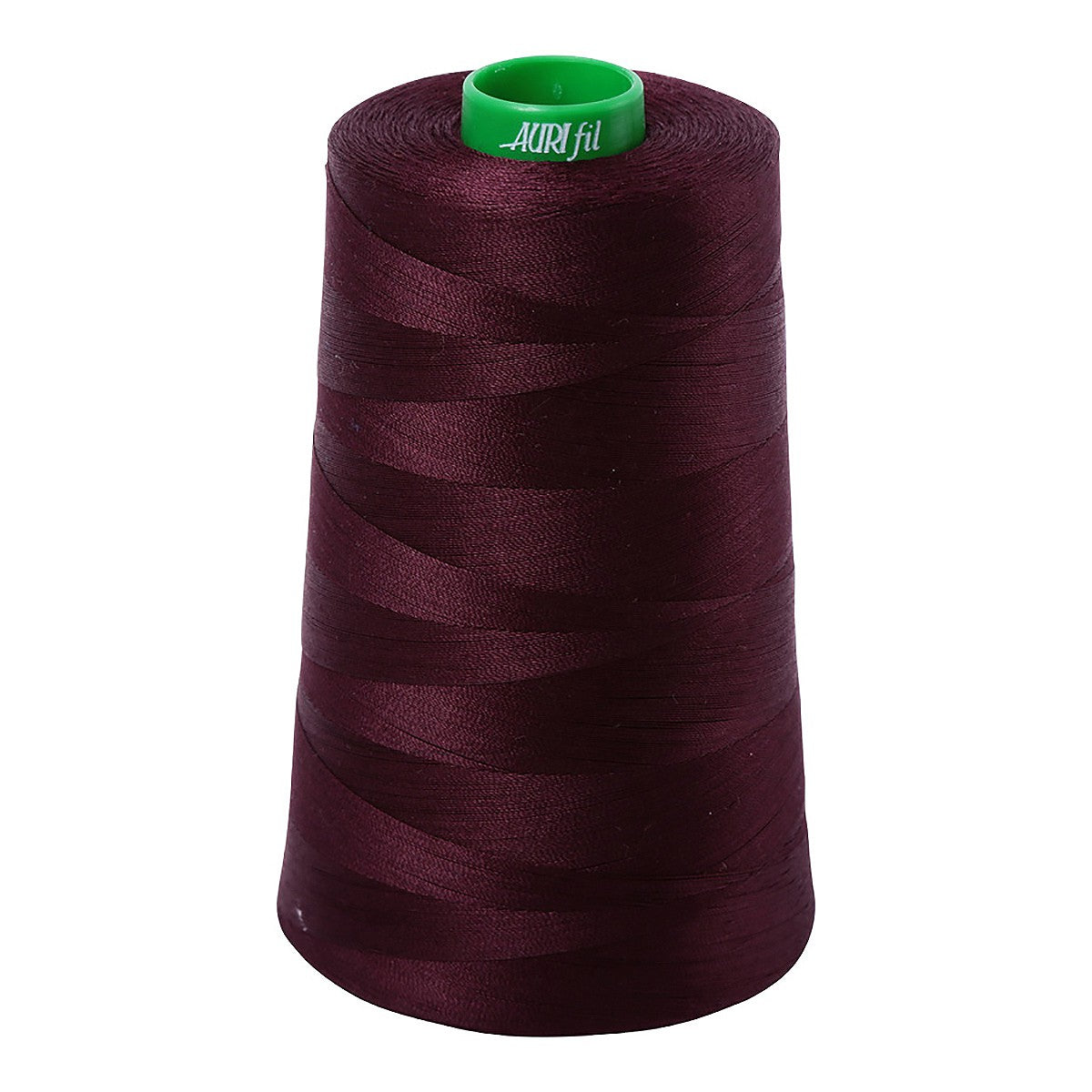 Mako Cotton Embroidery Thread 40wt 5140yds Very Dark Brown