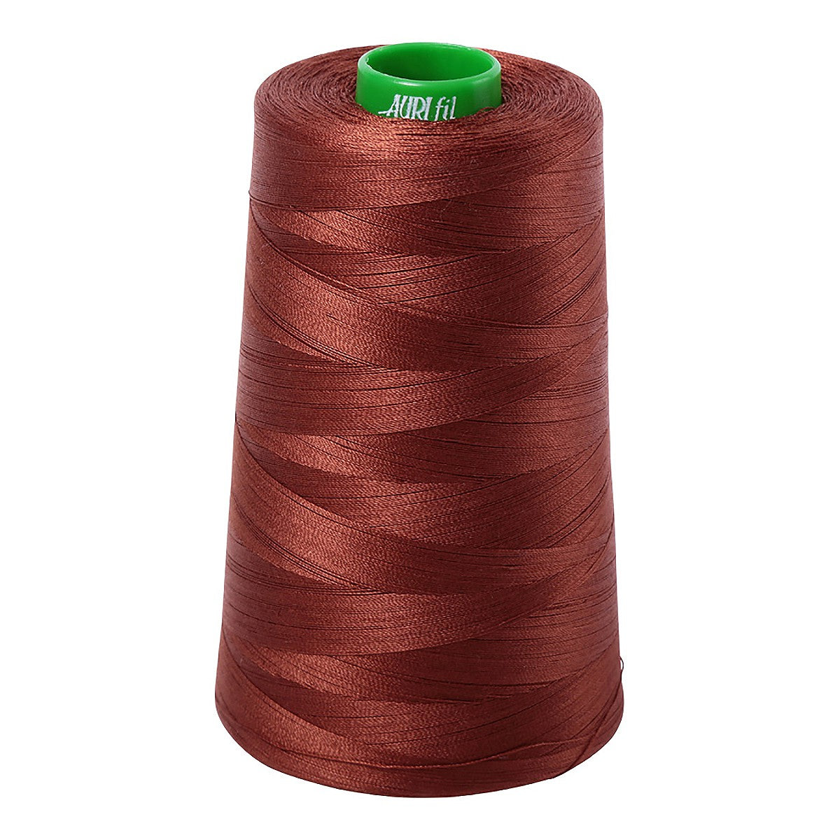 Mako Cotton Embroidery Thread 40wt 5140yds Copper Brown