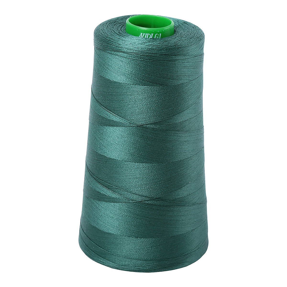 Mako Cotton Embroidery Thread 40wt 5140yds Turf Green