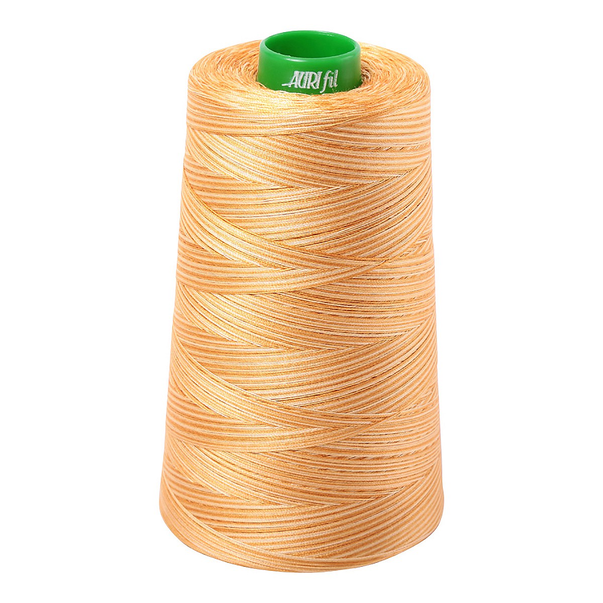 Mako Cotton Embroidery Thread 40wt 5140yds Variegated Crème Brule