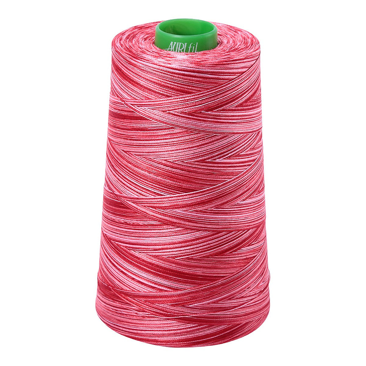 Mako Cotton Embroidery Thread 40wt 5140yds Variegated Strawberry Parfait