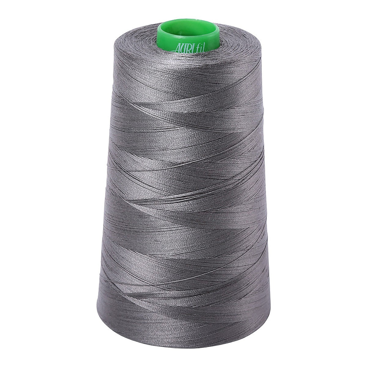 Mako Cotton Embroidery Thread 40wt 5140yds Grey Smoke