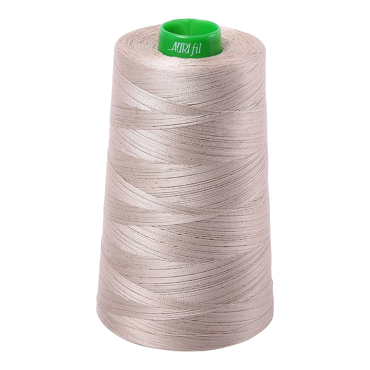 Mako Cotton Embroidery Thread 40wt 5140yds Rope Beige