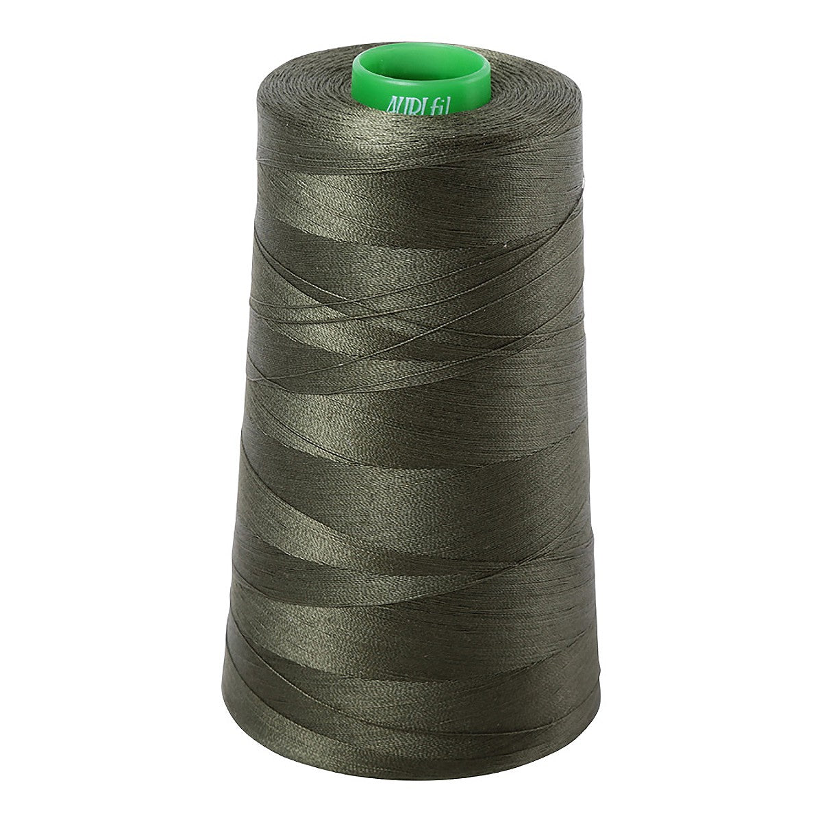 Mako Cotton Embroidery Thread 40wt 5140yds Dark Green