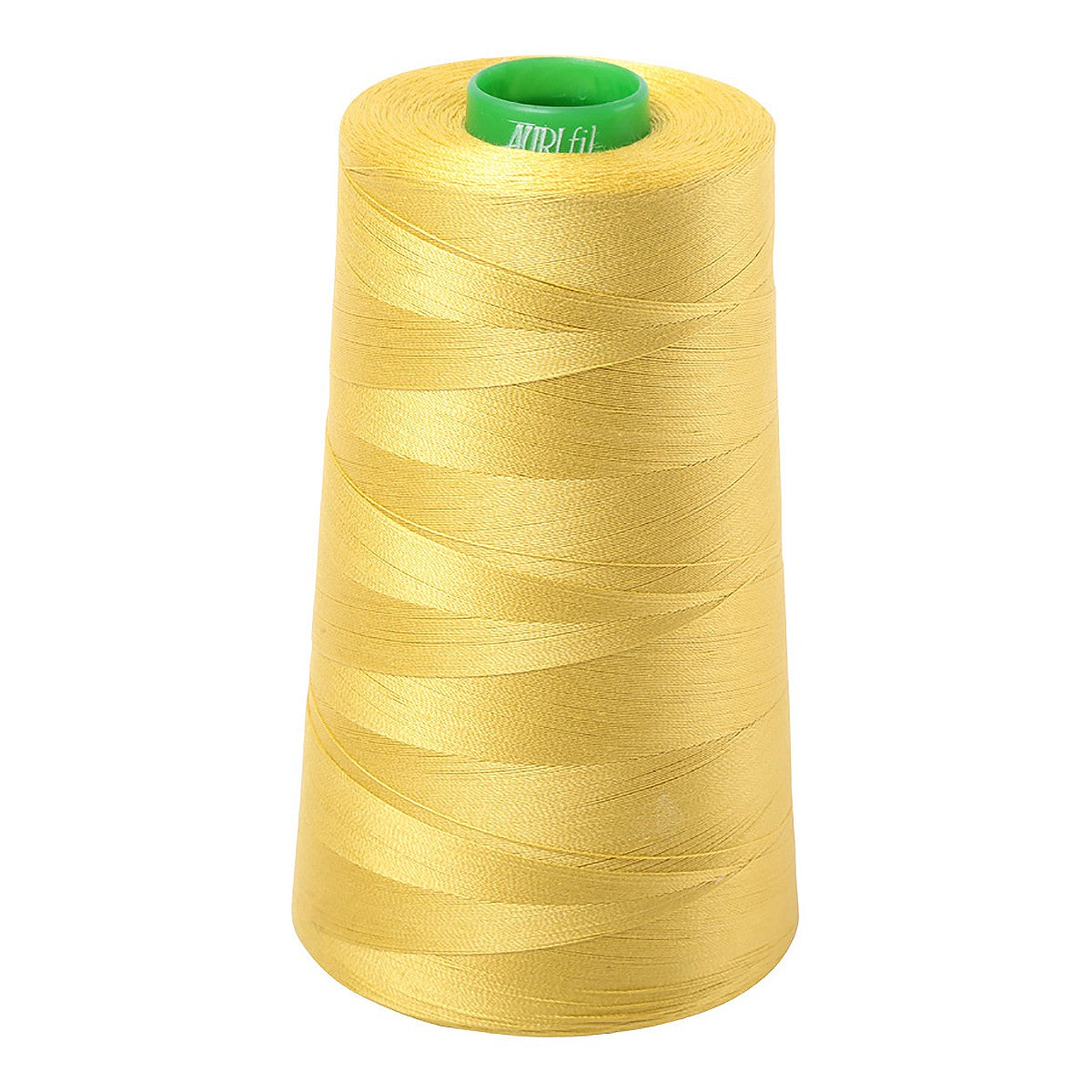 Mako Cotton Embroidery Thread 40wt 5140yds Gold Yellow