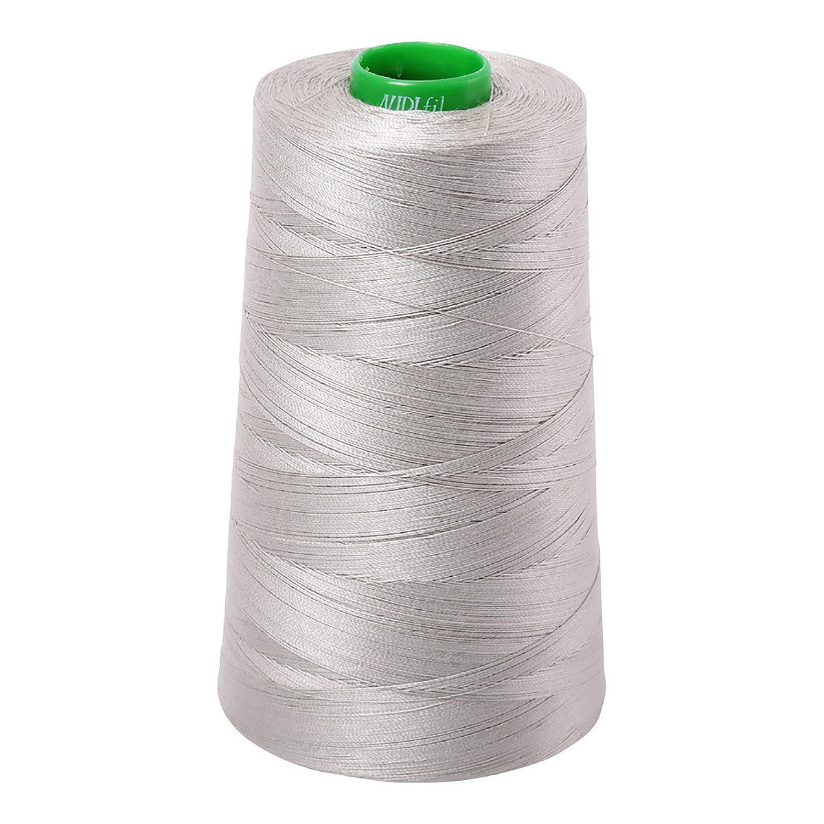 Mako Cotton Embroidery Thread 40wt 5140yds Light Grey