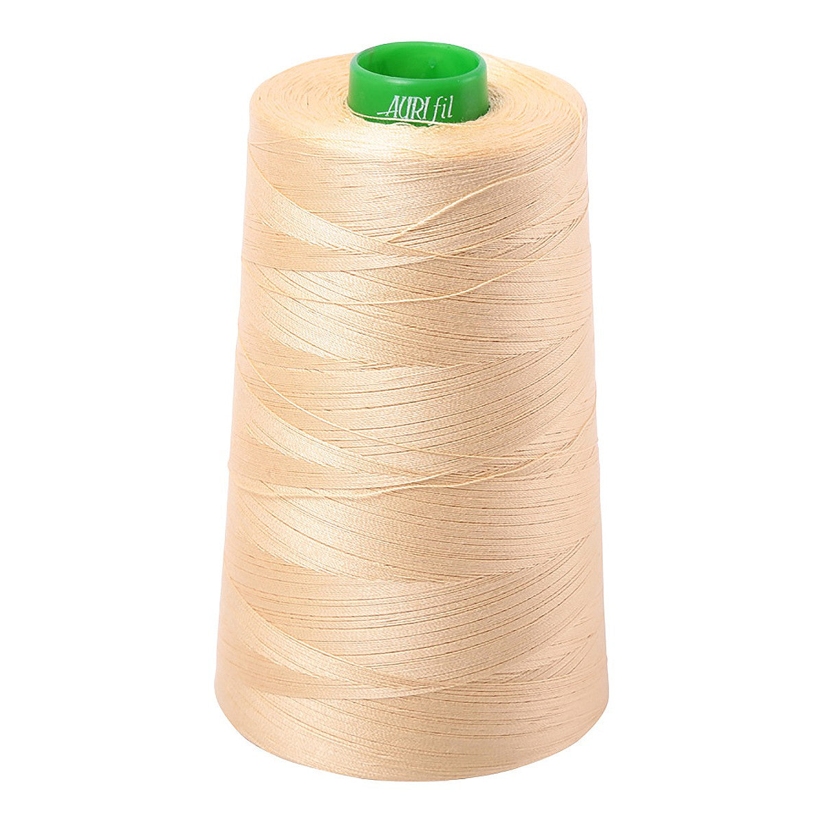 Mako Cotton Embroidery Thread Solid 40wt 5140yds Light Caramel