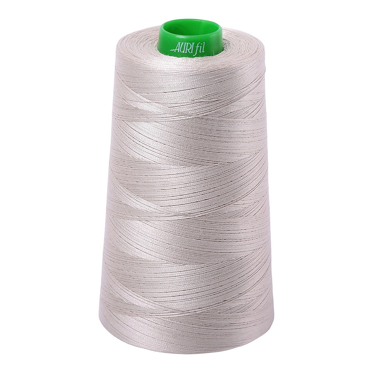 Mako Cotton Embroidery Thread Solid 40wt 5140yds Moondust