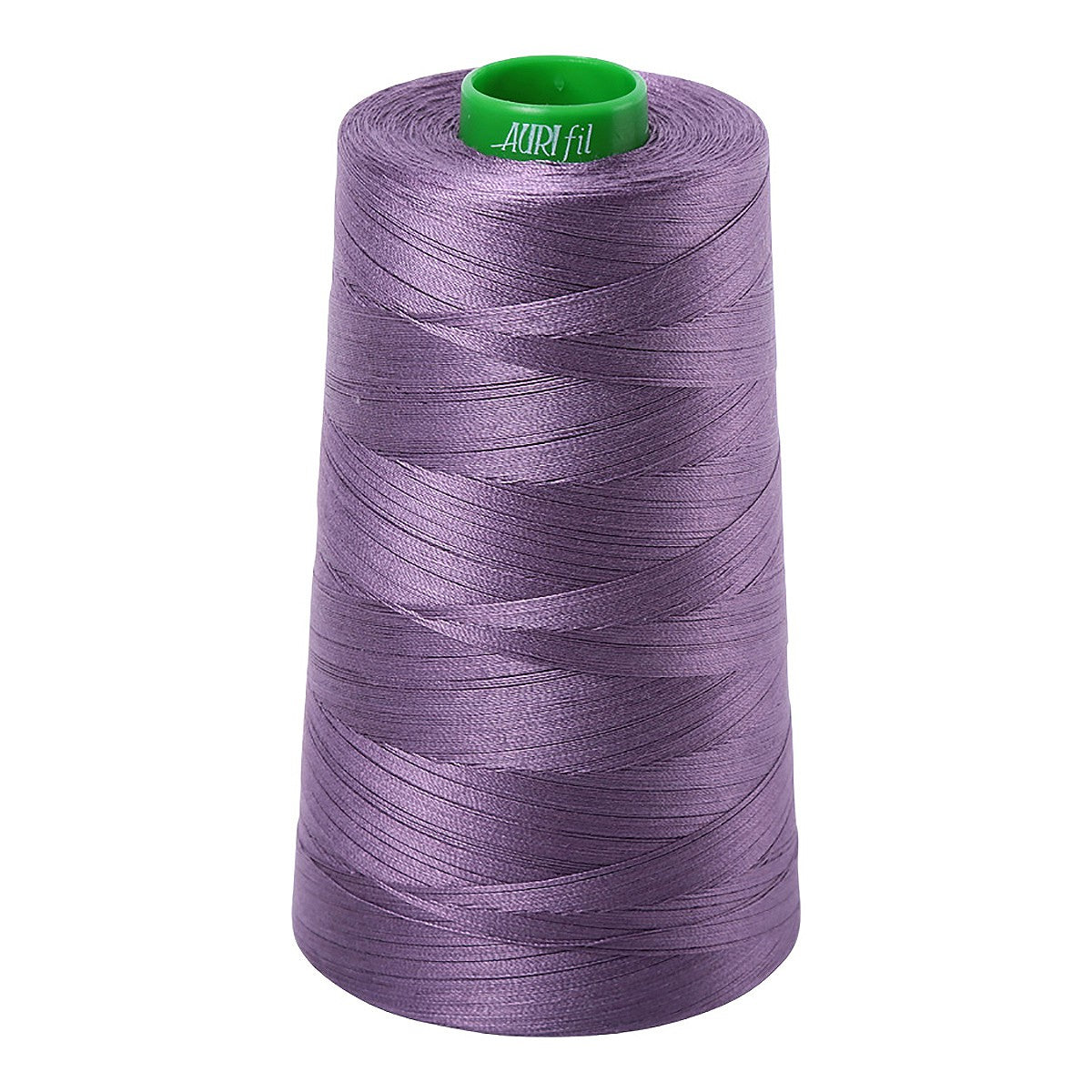 Mako Cotton Embroidery Thread Solid 40wt 5140yds Plumtastic