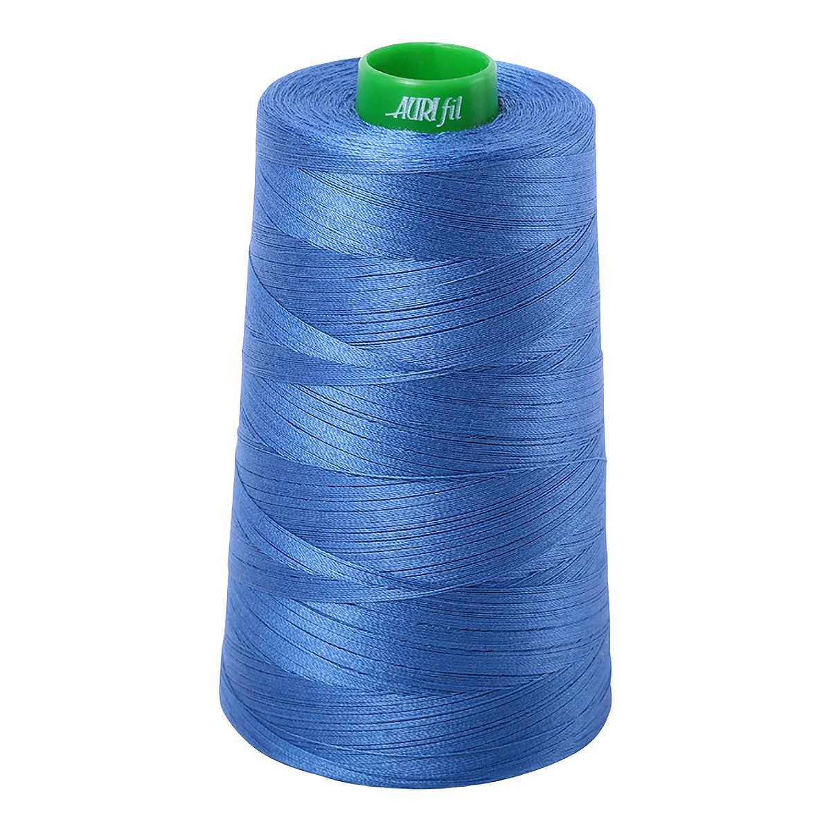Mako Cotton Embroidery Thread Solid 40wt 5140yds Peacock Blue
