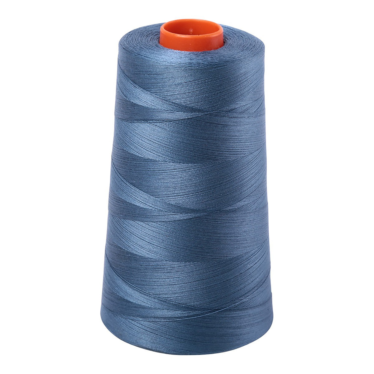Mako Cotton Embroidery Thread 50wt 6452yds Blue Grey