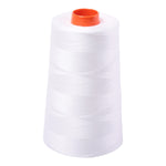 Aurifil Mako 50wt Cotton Thread, 6452yd Cone — 2021 Natural White