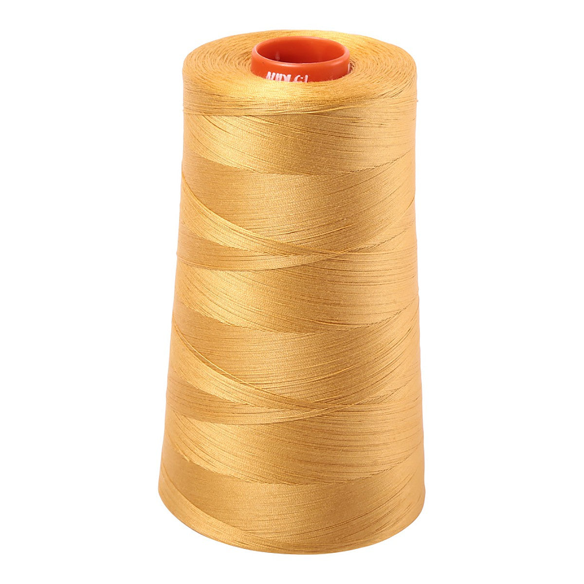 Mako Cotton Embroidery Thread Solid 50wt 6452yds Tarnished Gold