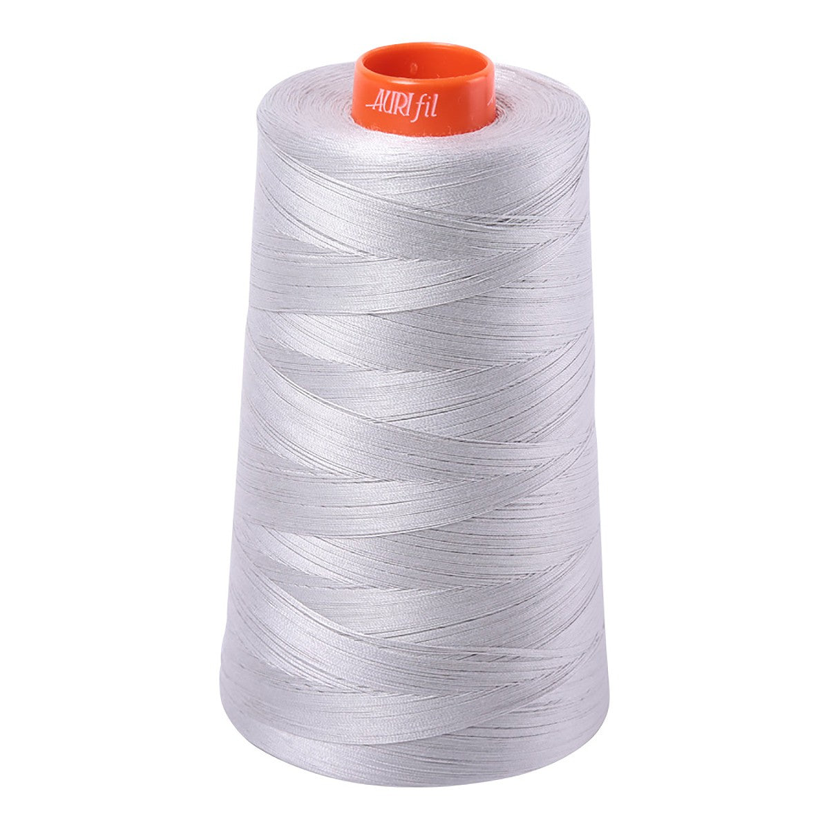 Mako Cotton Embroidery Thread Solid 50wt 6452yds Aluminum