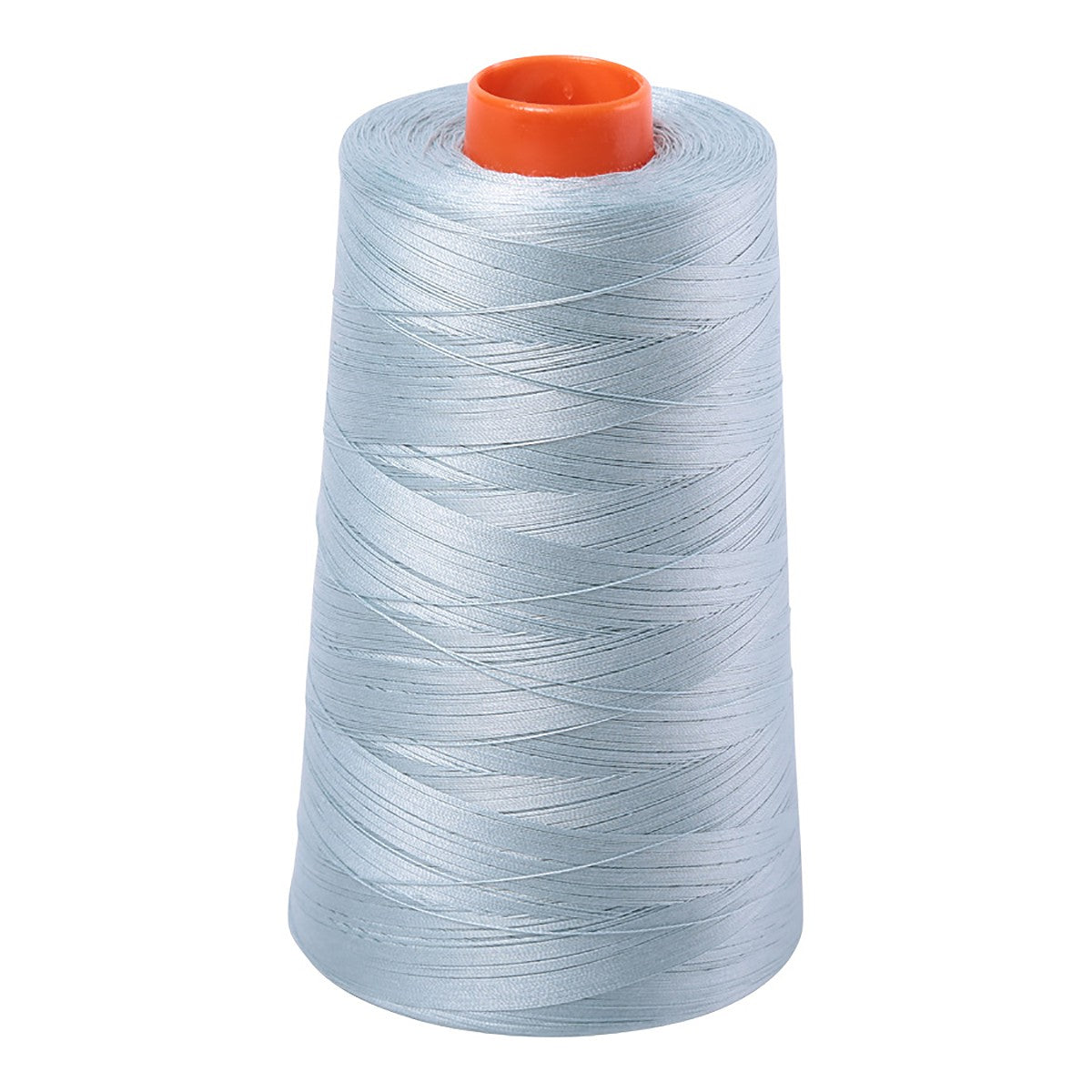 Mako Cotton Embroidery Thread 50wt 6452yds Bright Grey Blue