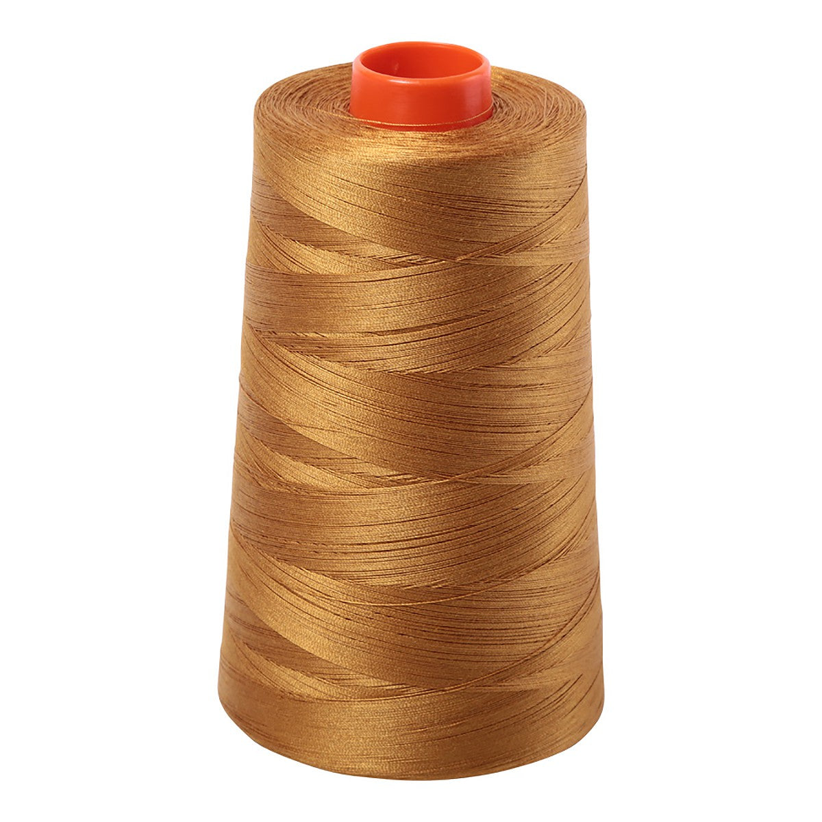 Mako Cotton Embroidery Thread 50wt 6452yds Brass
