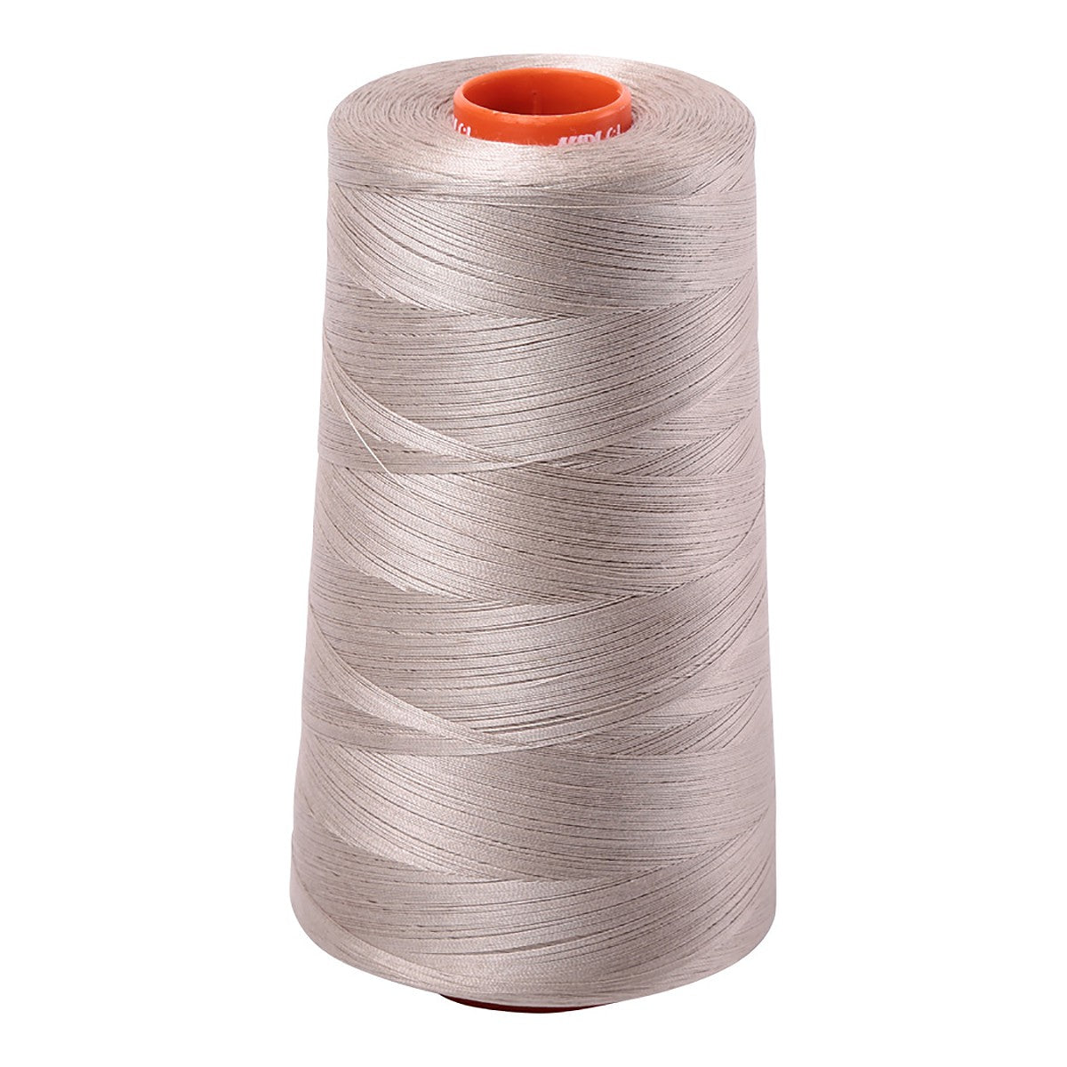 Mako Cotton Embroidery Thread 50wt 6452yds Rope Beige