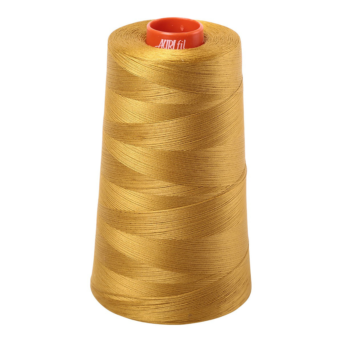 Mako Cotton Embroidery Thread 50wt 6452yds Mustard