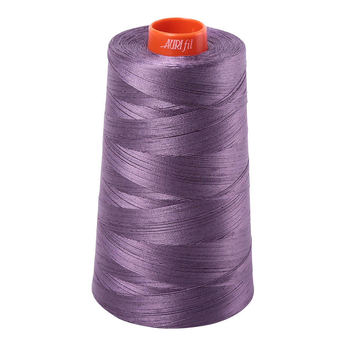 Mako Cotton Embroidery Thread Solid 50wt 6452yds Plumtastic