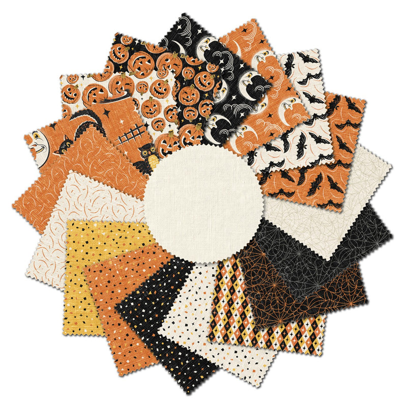 5in Squares Midnight Masquerade, 42pcs/bundle