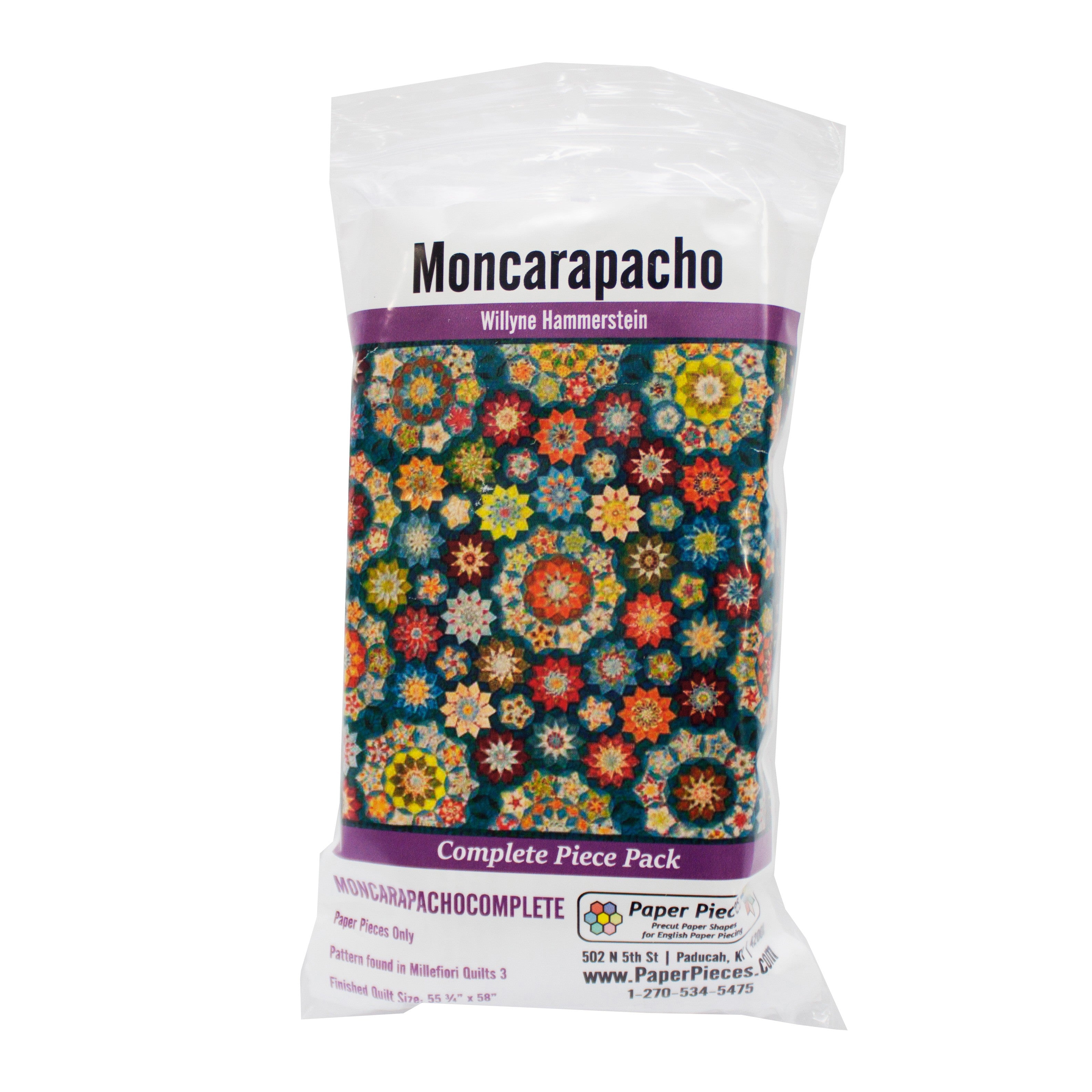 Paper Piece Pack for Moncarapacho Complete Set No Pattern
