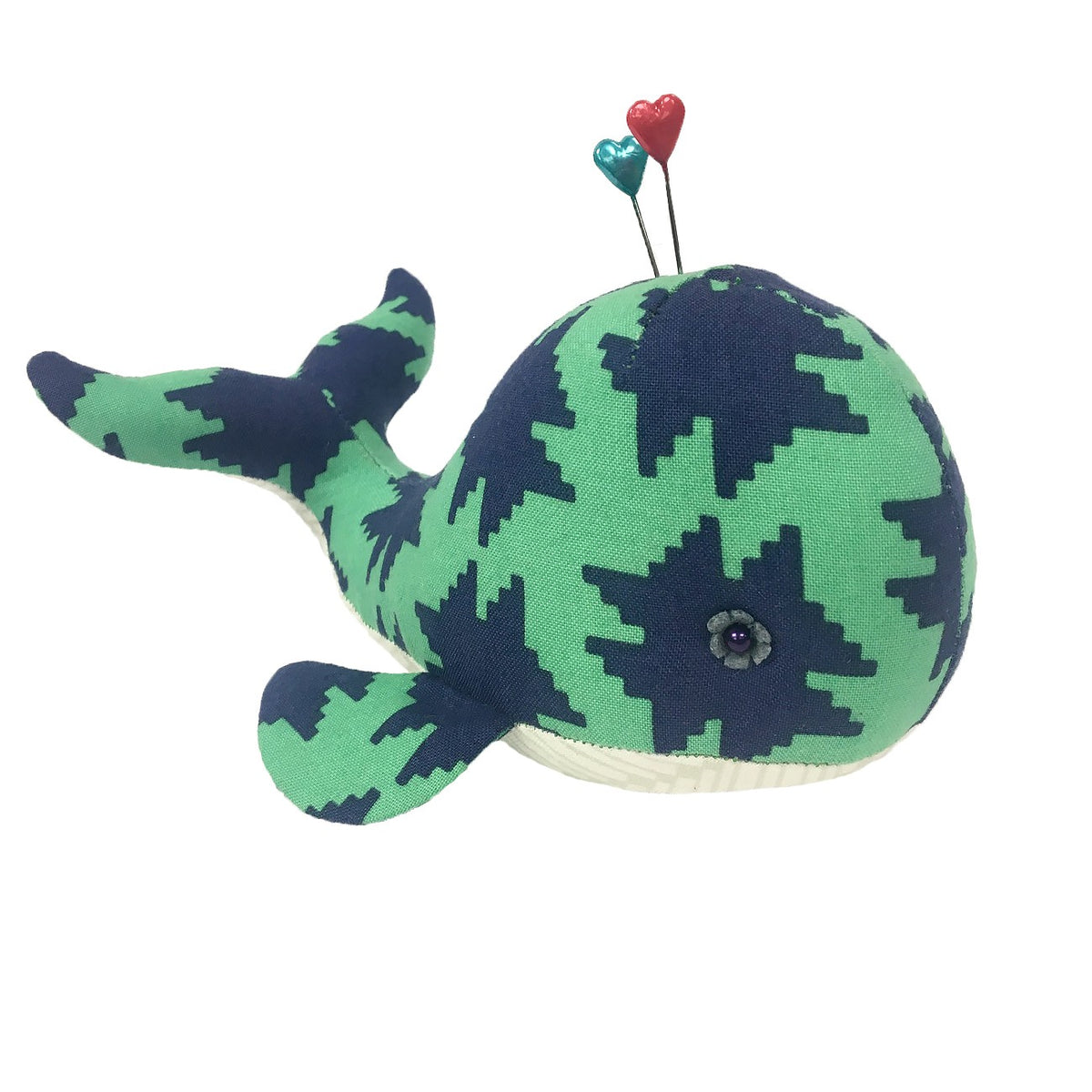 Seymour Spyhop Whale Pincushion