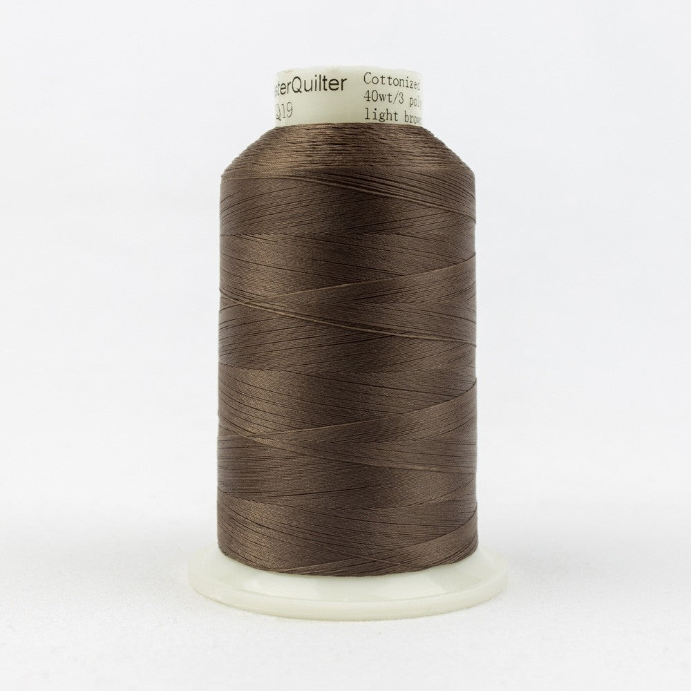 Master Quilter Soft Polyester 40wt 2743m Light Brown