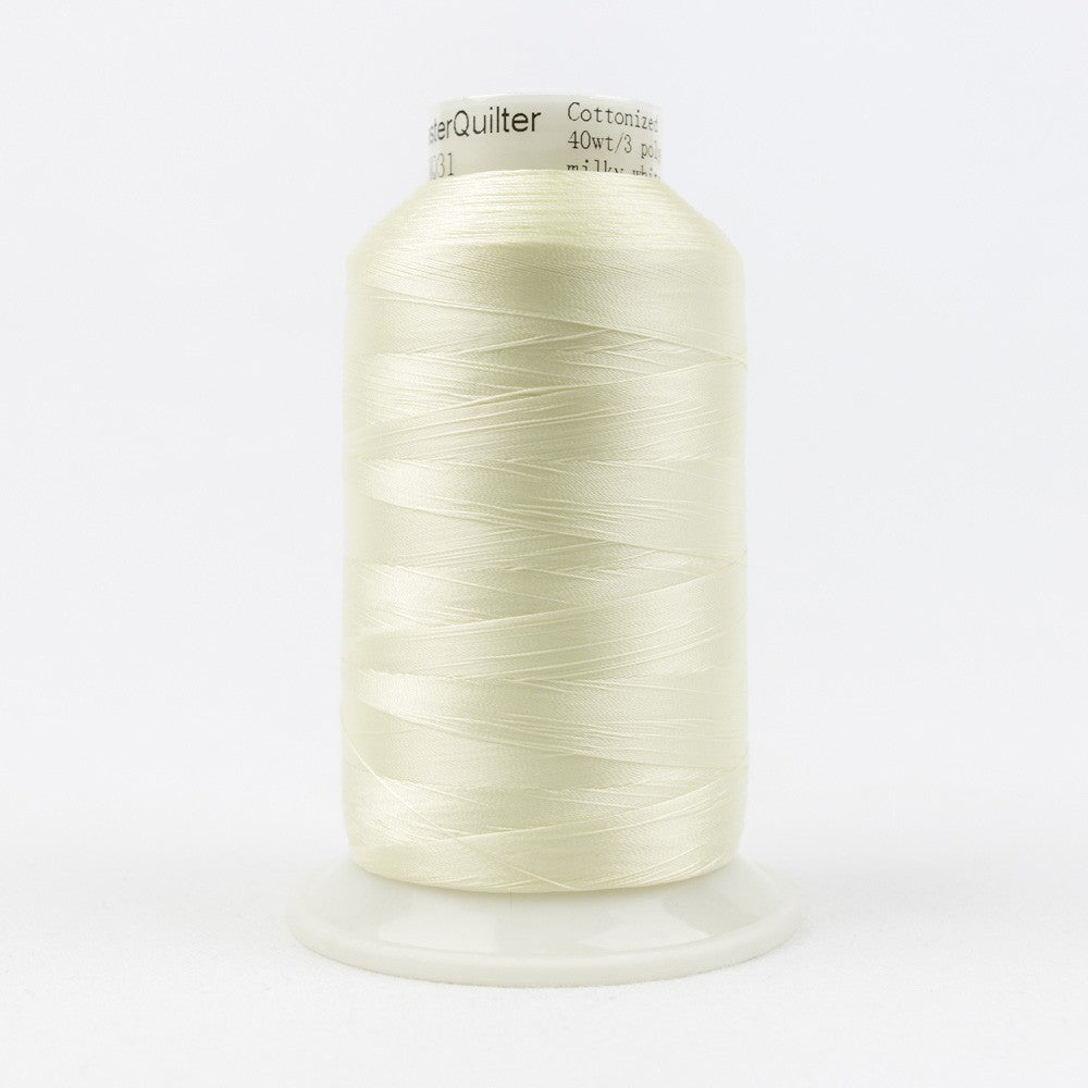 Master Quilter Soft Polyester 40wt 2743m Milky White