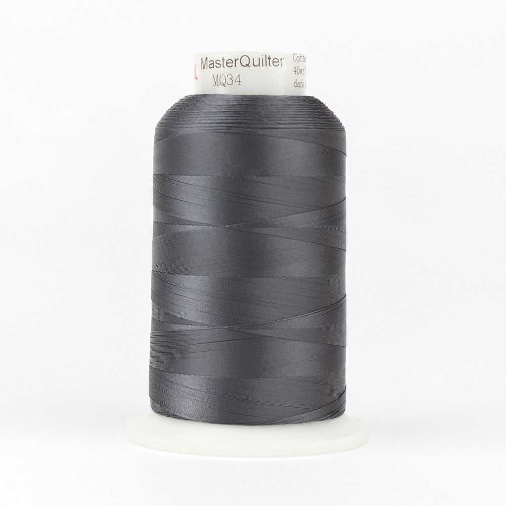 Master Quilter Soft Polyester 40wt 2743m Dark Grey