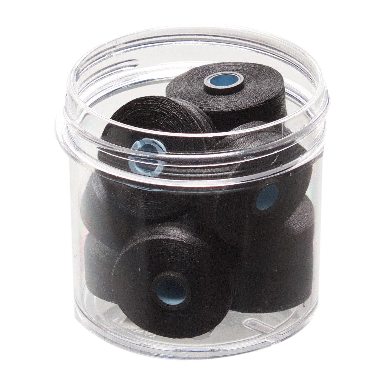 Magna-Quilt Delights Style M 135yd Pre-wound Bobbins Black 10 Jar