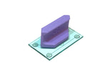 Magnetic Ruler Handle 2in Lilac