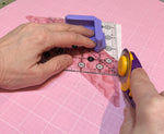 Magnetic Ruler Handle 2in Lilac