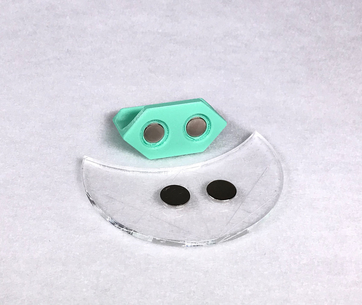 Magnetic Ruler Handle 2in Mint