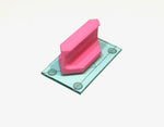 Magnetic Ruler Handle 2in Pink