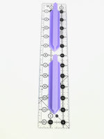 Magnetic Ruler Handle 5in Lilac