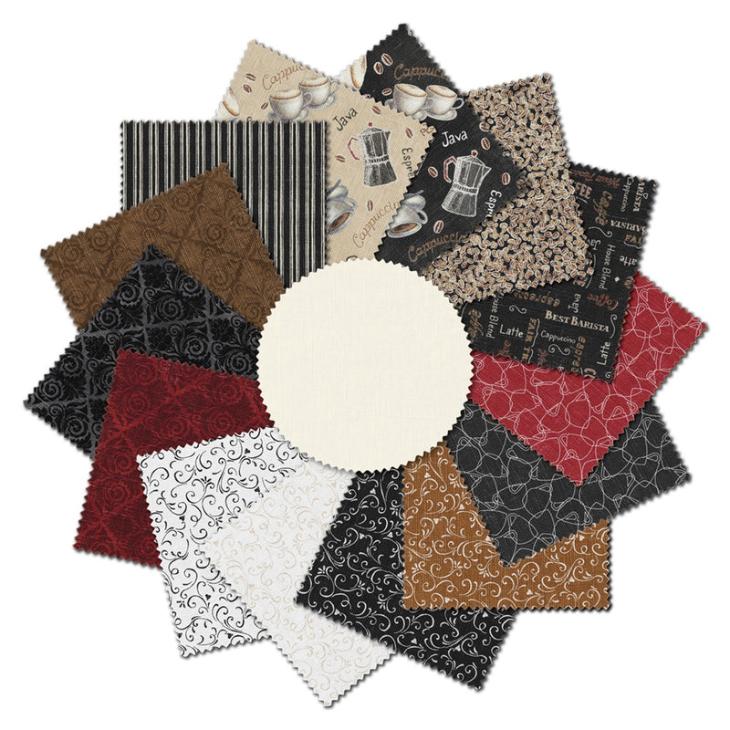 5in Squares Morning Tea, 42pcs/bundle