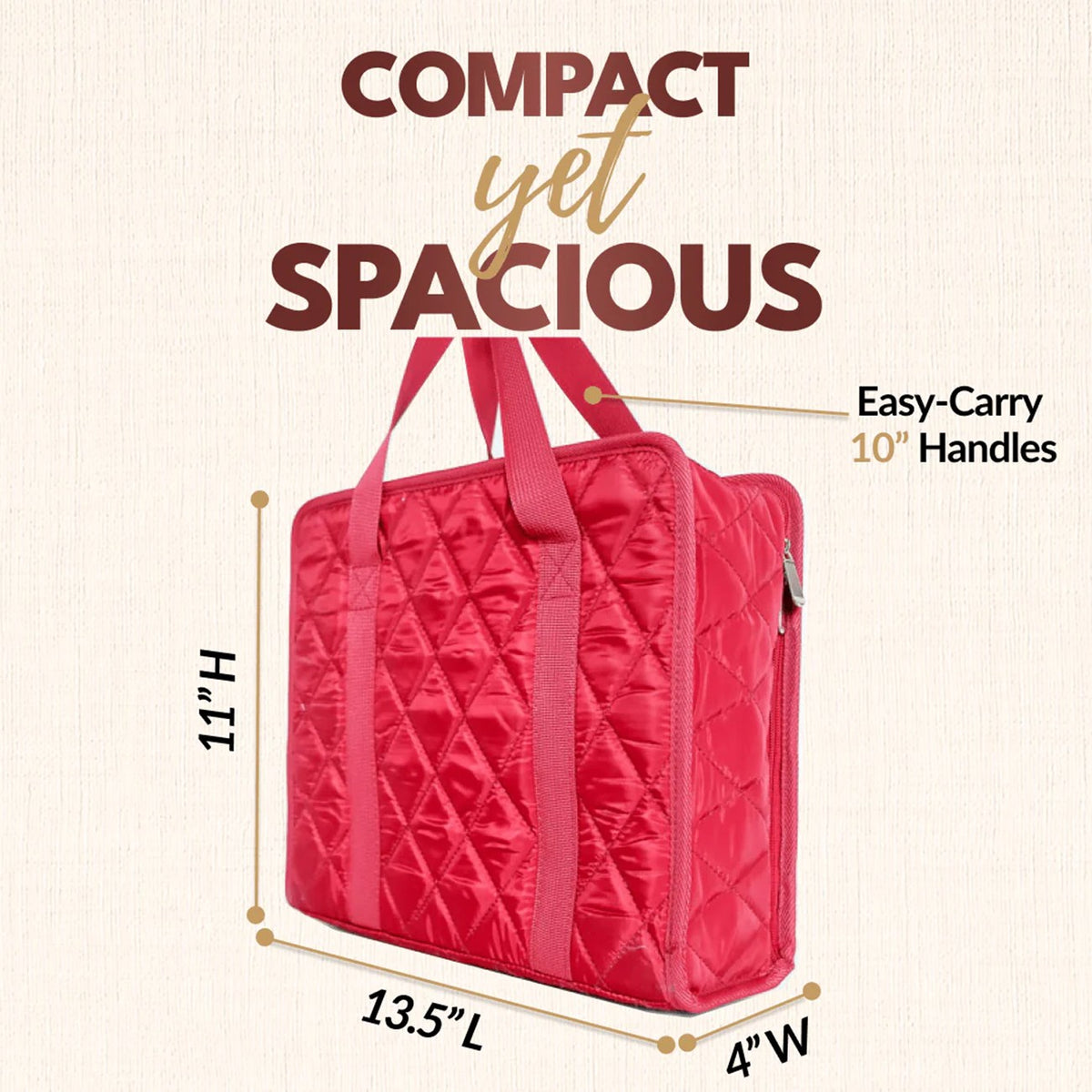Zippered Binder Bag