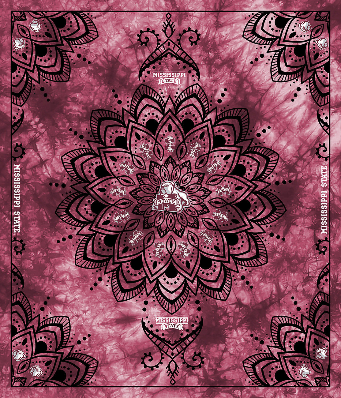 Mississippi State Collegiate Tapestry-48in x 56in