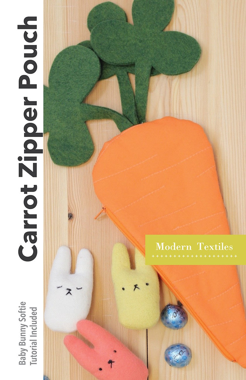 Carrot Zipper Pouch