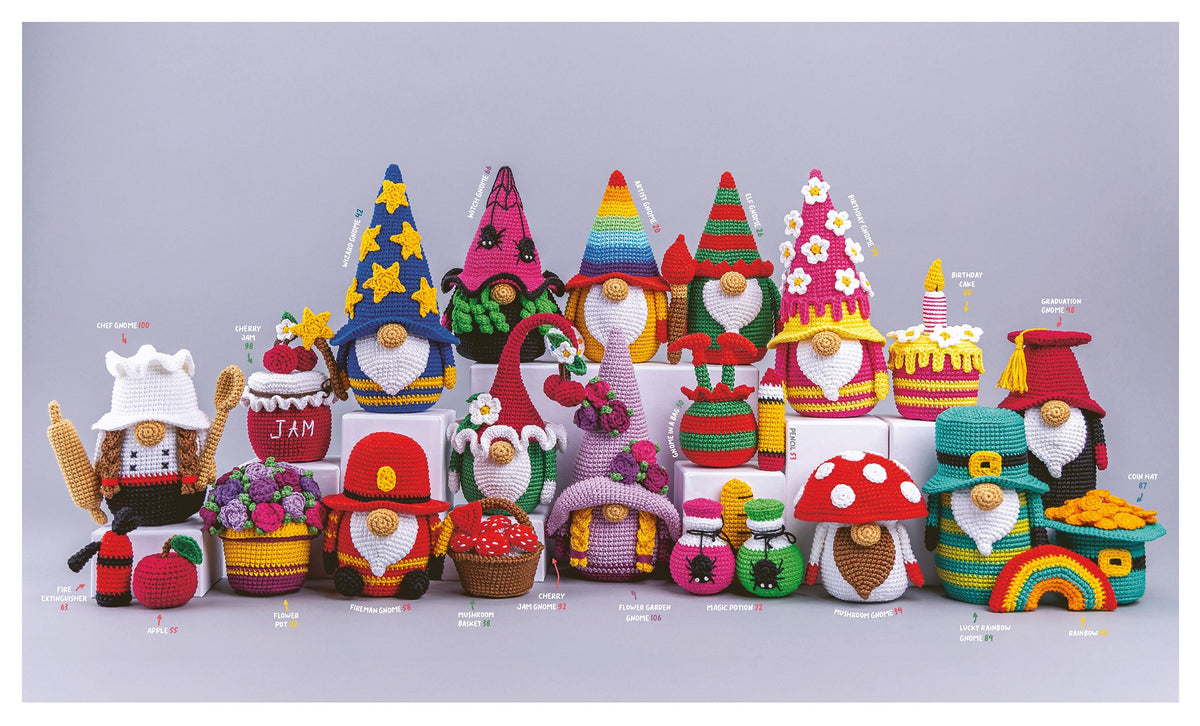 More Amigurumi Gnomes
