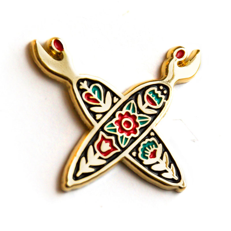 Seam Rippers Enamel Pin