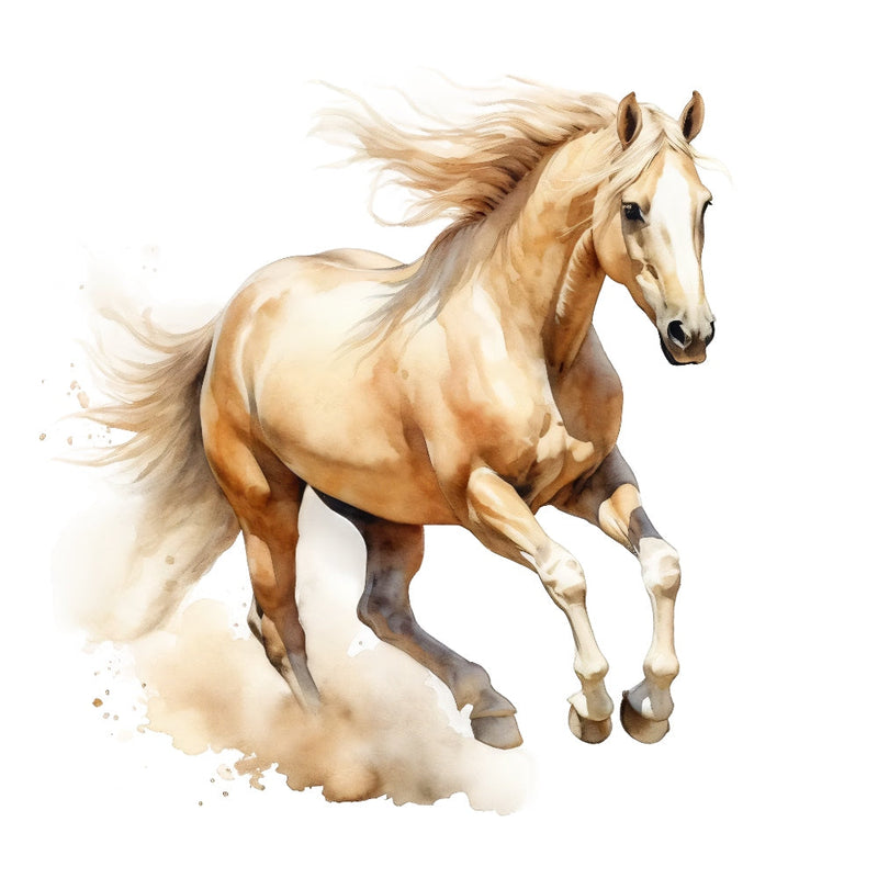 Majestic Horse Fabric Panel 29