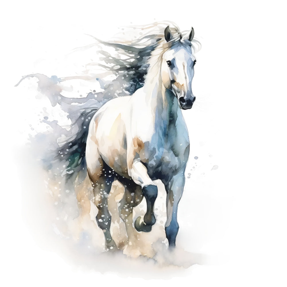 Majestic Horse Fabric Panel 39