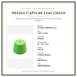 Product Specifications – Needle CAPture Lime Green