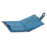 Needle Case & Scissors Blue Floral